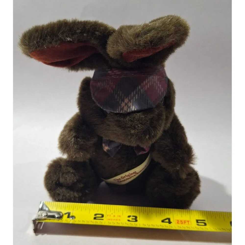 Tb Trading Co The Original Cocolate Bunny w Bow Tie Visor Sitting 7.5 inches